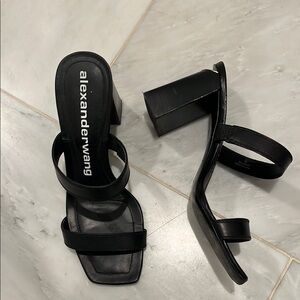 Alexander Wang Black Women's Heeled Sandals